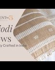 **FLAWED** Bhujodi Pillow Cover | Blue