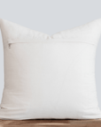 **FLAWED** Lina Floral Block Printed Pillow Cover | Rouge, Green