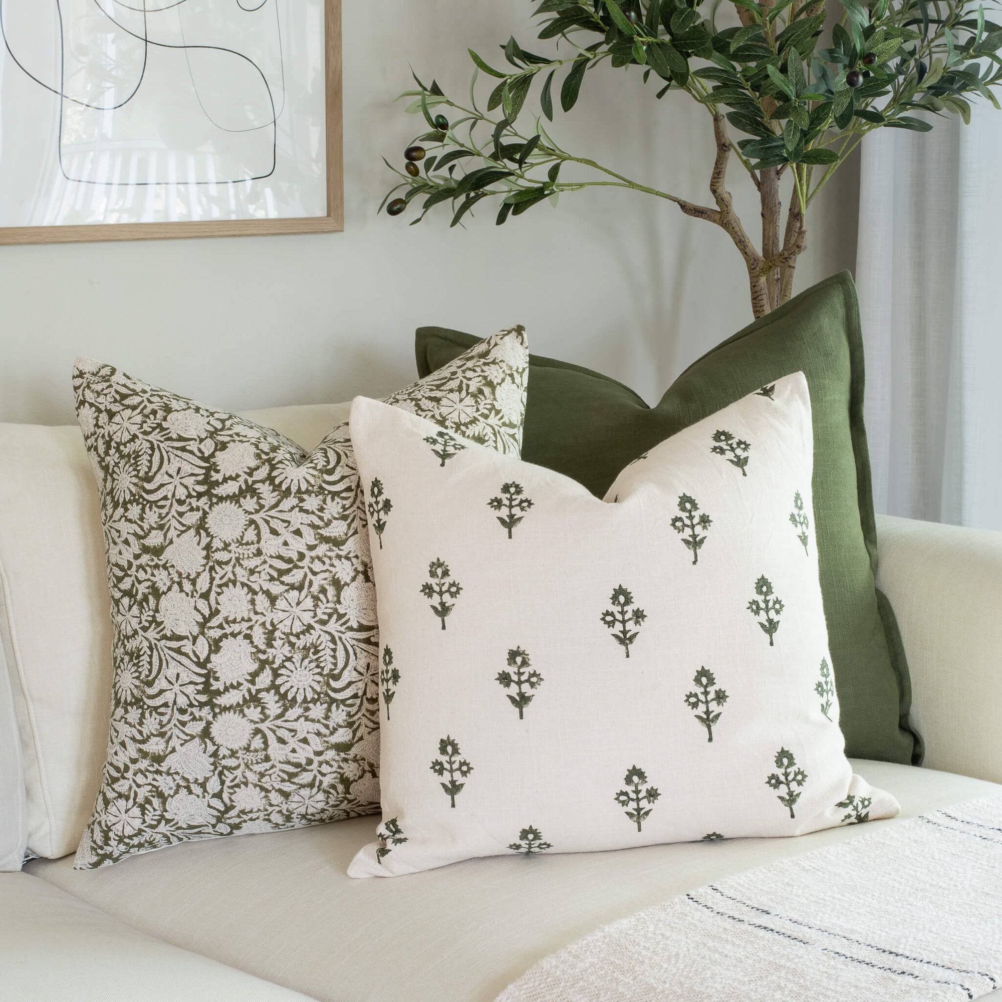 Pasadena Pillow Combination | Set of Three Pillow Covers