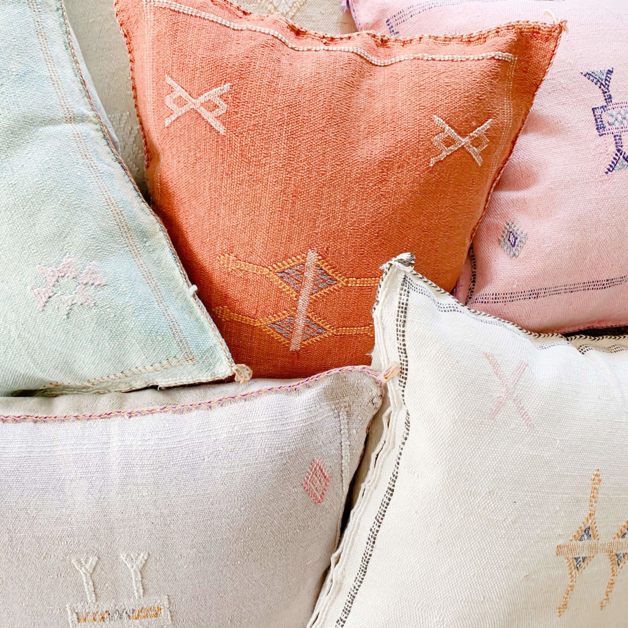 Cactus Silk Pillows | Apartment No.3