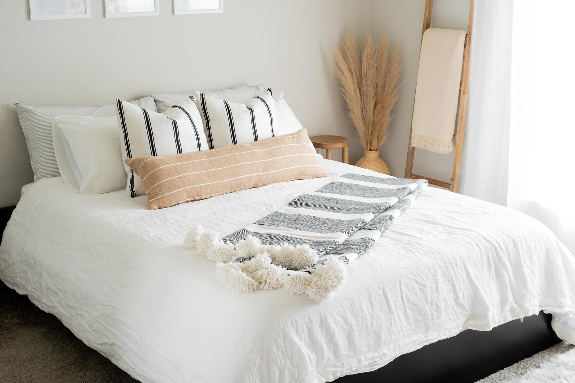 Moroccan Pom Pom Blankets | Apartment No.3