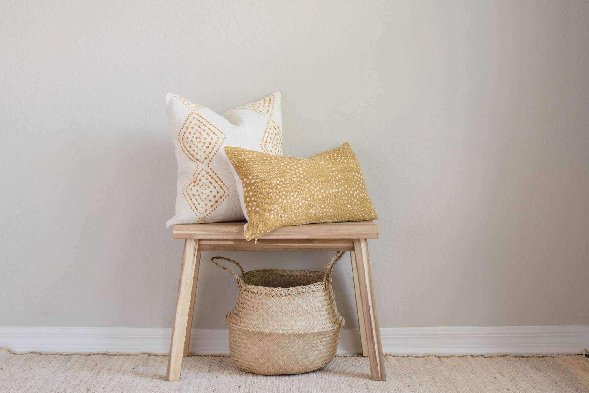 Mud Cloth Pillow | Mali, Africa | Apartment No.3