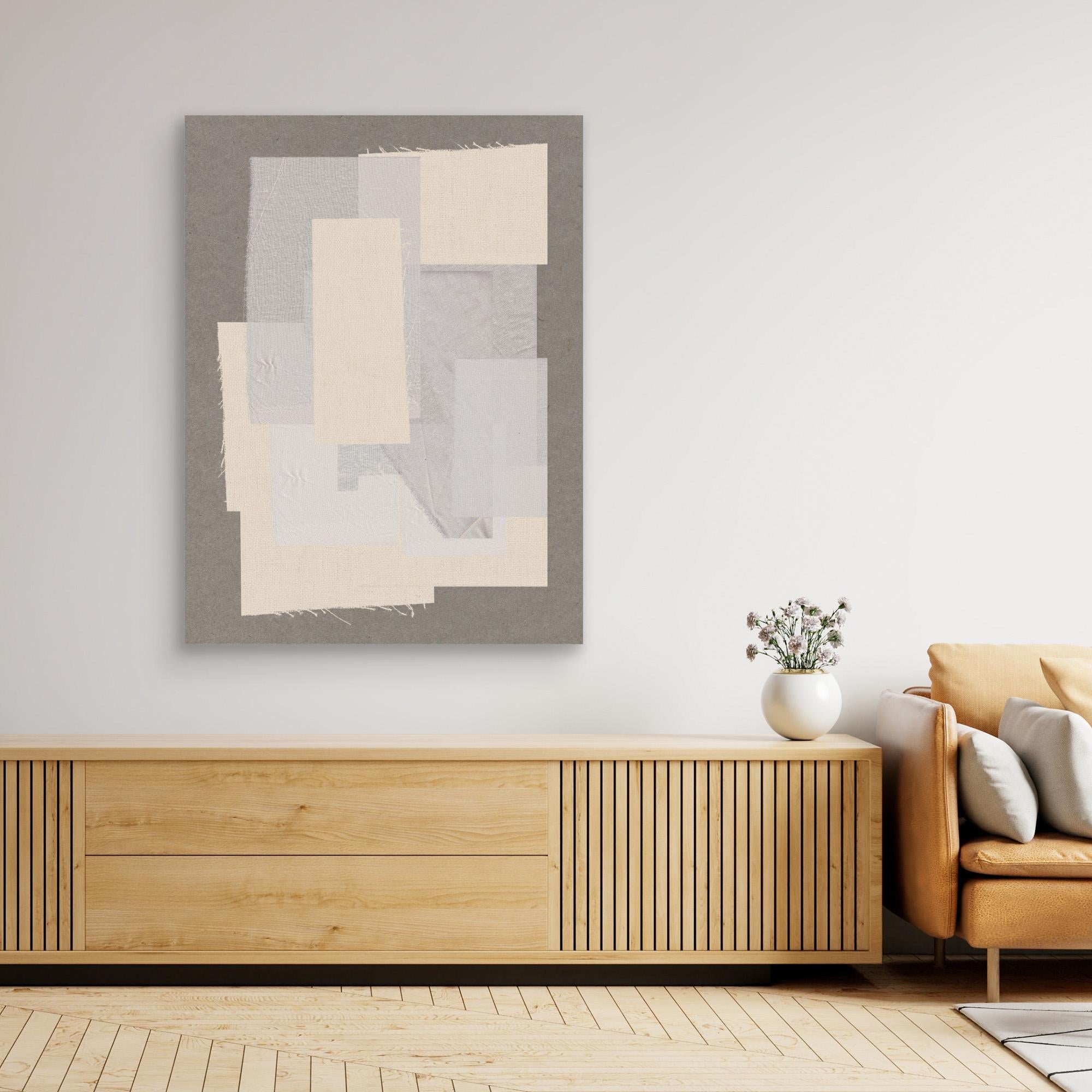 Fabric Pattern Collage No.7 by The Miuus Studio