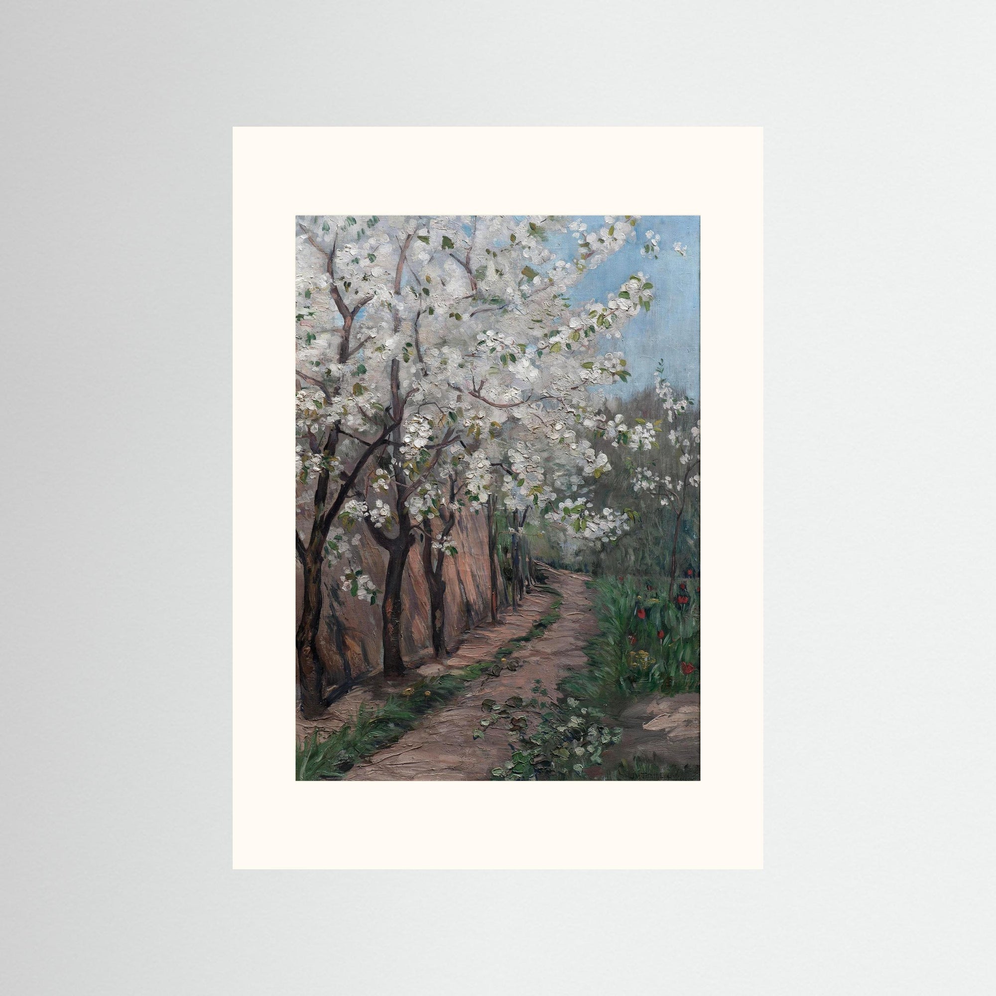 Blossoms in Spring Fine Art Print No Frame Freja