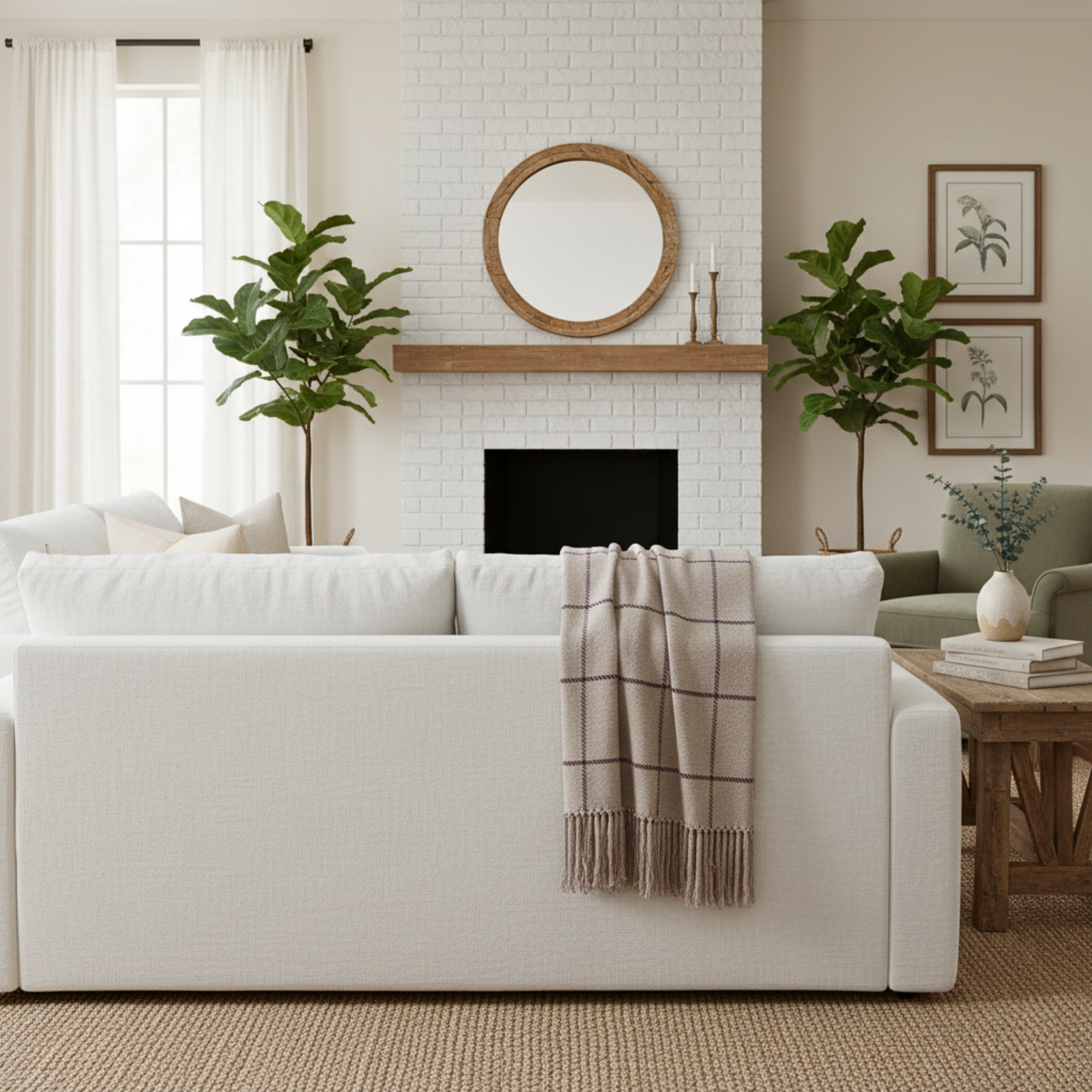 Beatrice Throw Blanket | Brown, Burgundy