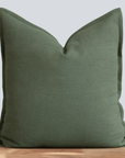 Gávea Solid Color Pillow Cover | Forest Green