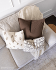 Gávea Solid Color Pillow Cover | Brown