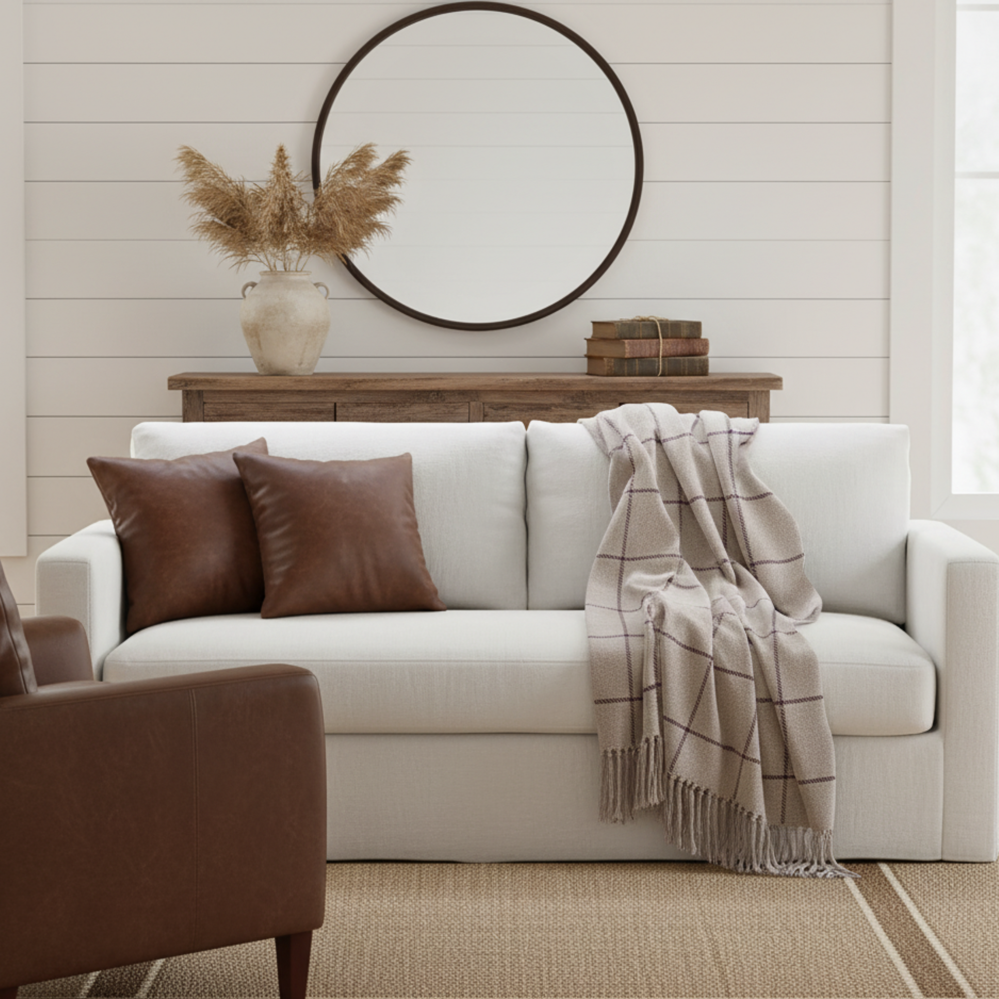 Beatrice Throw Blanket | Brown, Burgundy