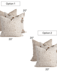 Carlisle Pillow Combination | Set of Three Pillow Covers