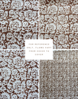 **FLAWED** Seville Floral Block Printed Pillow Cover | Terracotta