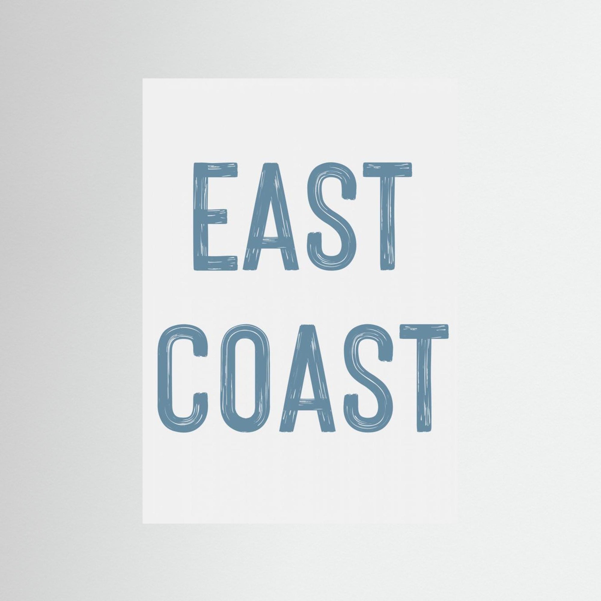 East Coast - Vertical by Jolly And Dash No Frame No border