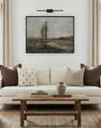 Neutral Earth Tone Landscape Canvas | Large Wall Art for Any Room