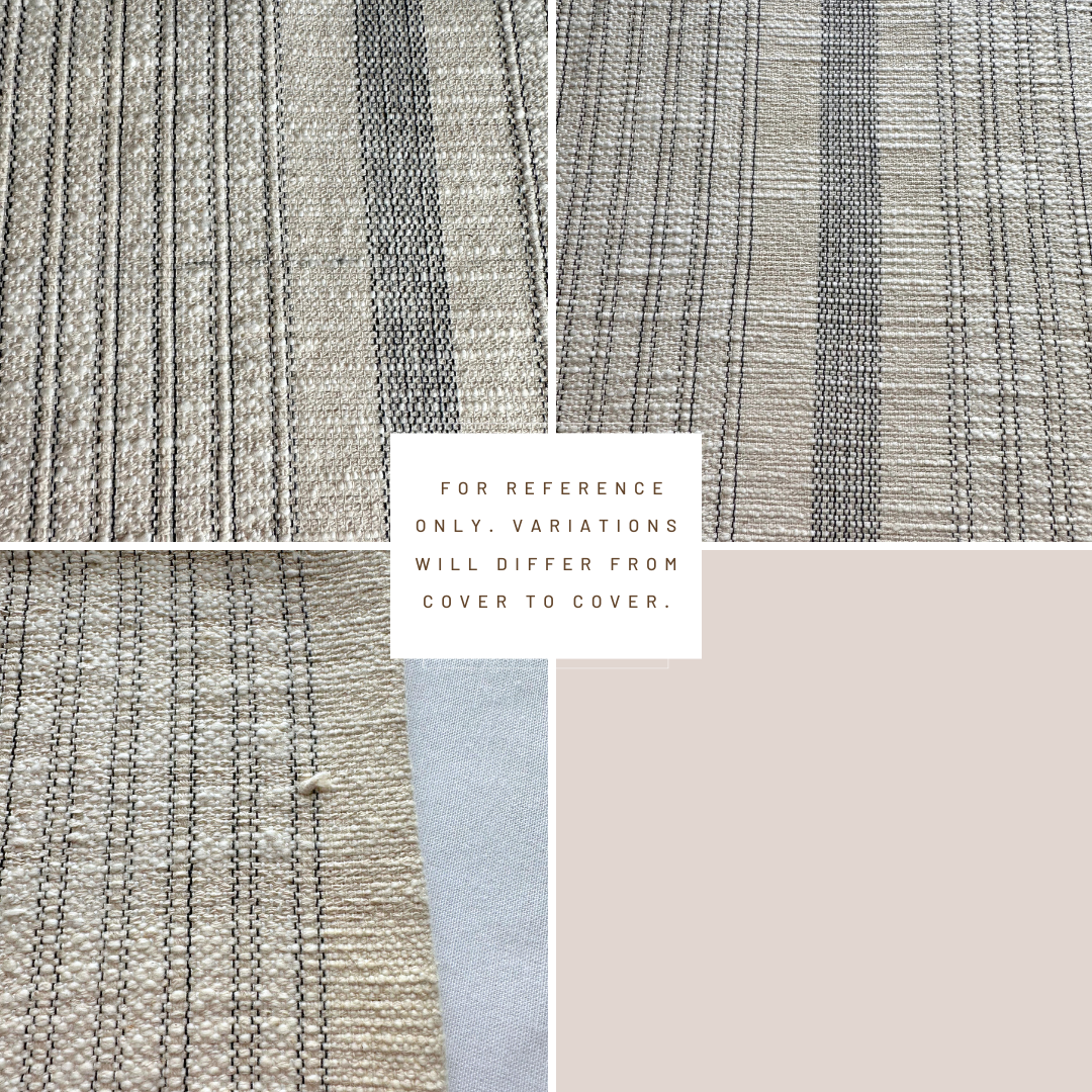 ** ARTISAN VARIATION ** Villa Handwoven Pillow Cover