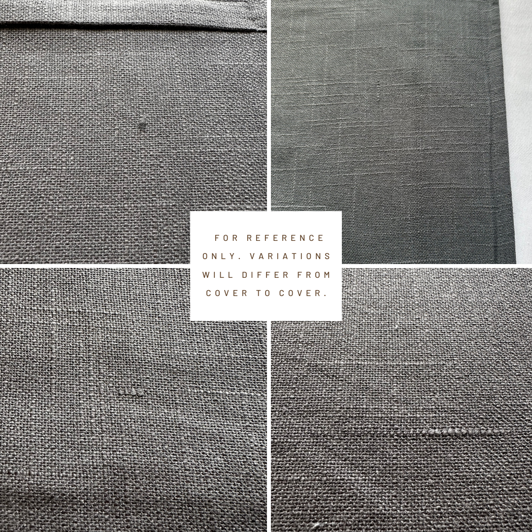 ** ARTISAN VARIATION ** Gávea Solid Color Pillow Cover | Charcoal Gray