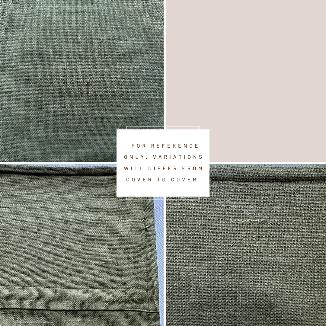 ** ARTISAN VARIATION ** Gávea Solid Color Pillow Cover | Forest Green
