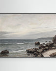 Ocean Seascape | Canvas Black