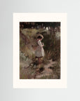 Among the Wildflowers Art Print No Frame Freja