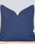 Noa Solid Pillow Cover | Blue