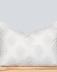 Arden Embroidered Pillow Cover | Natural | Lumbar