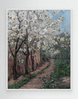 Blossoms in Spring | Canvas White