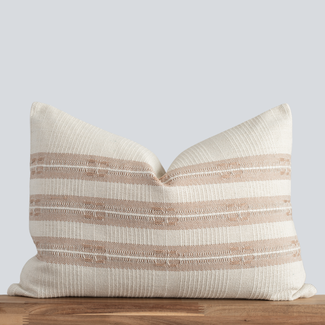 ** ARTISAN VARIATION ** Pampa Handwoven Pillow Cover