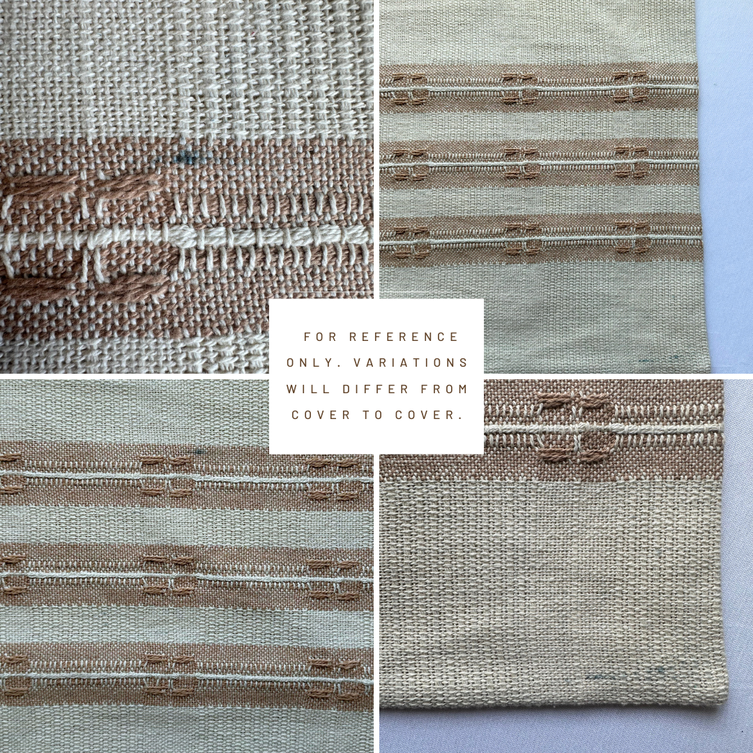 ** ARTISAN VARIATION ** Pampa Handwoven Pillow Cover