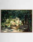 Garden Gathering Floral Artwork Oak Nature No border