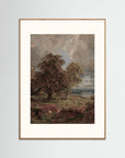 Autumn Landscape Art Print Oak Nature Freja