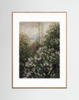 Botanical Blossoms Art Oak Nature White