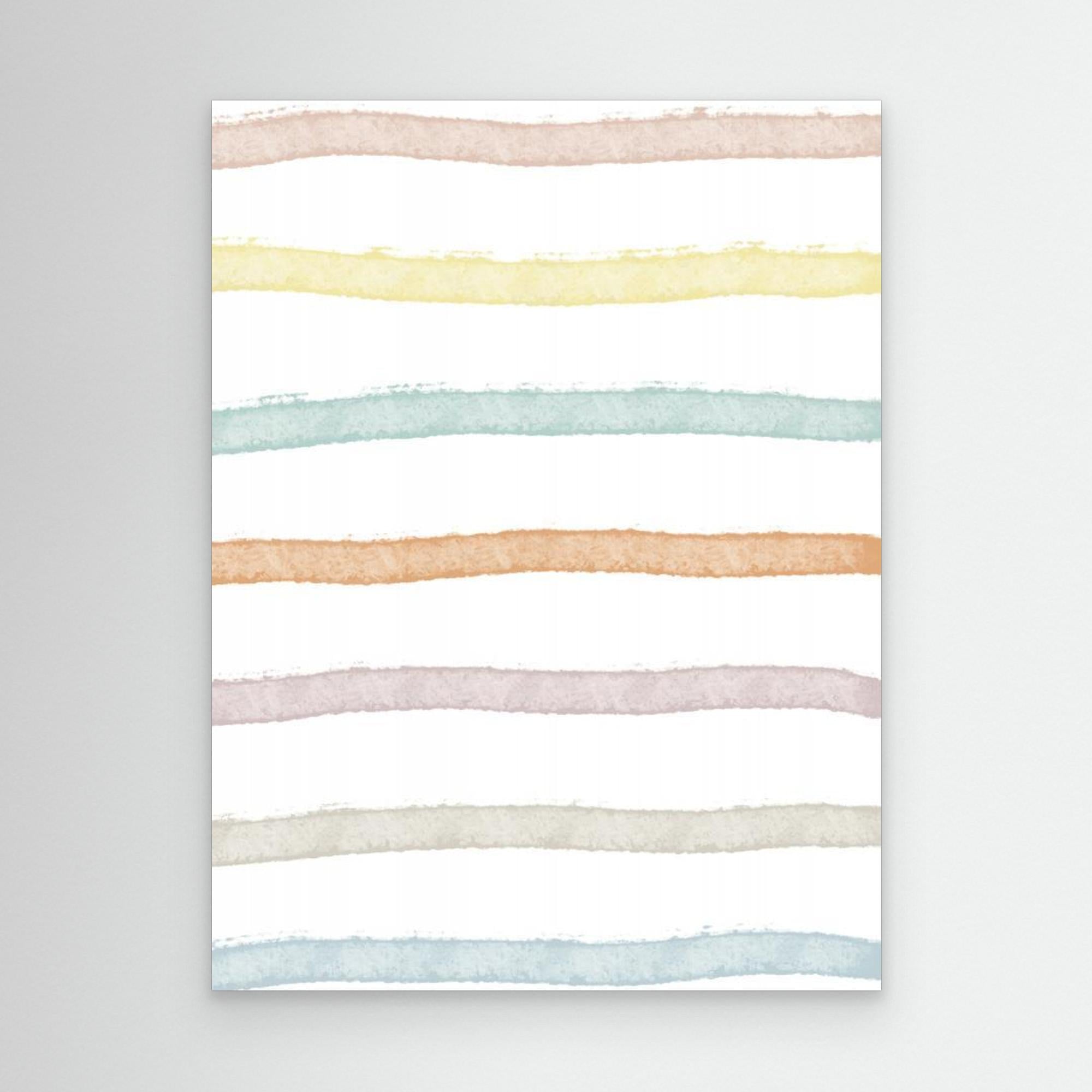 Colorful Lines by Uplusmestudio No Frame