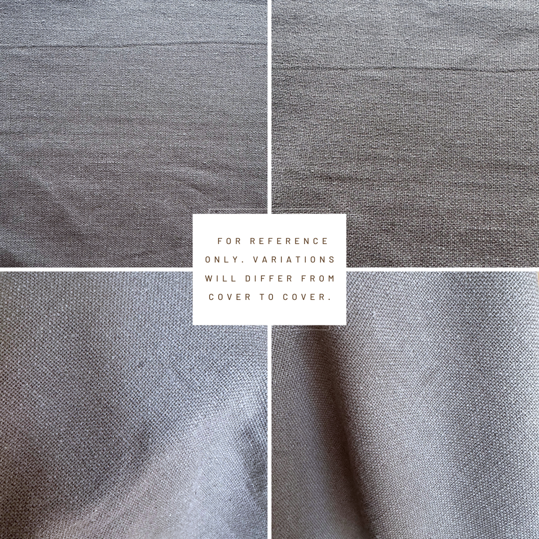 ** ARTISAN VARIATION ** Gávea Solid Color Pillow Cover | Charcoal Gray