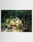 Garden Gathering Floral Artwork No Frame No border