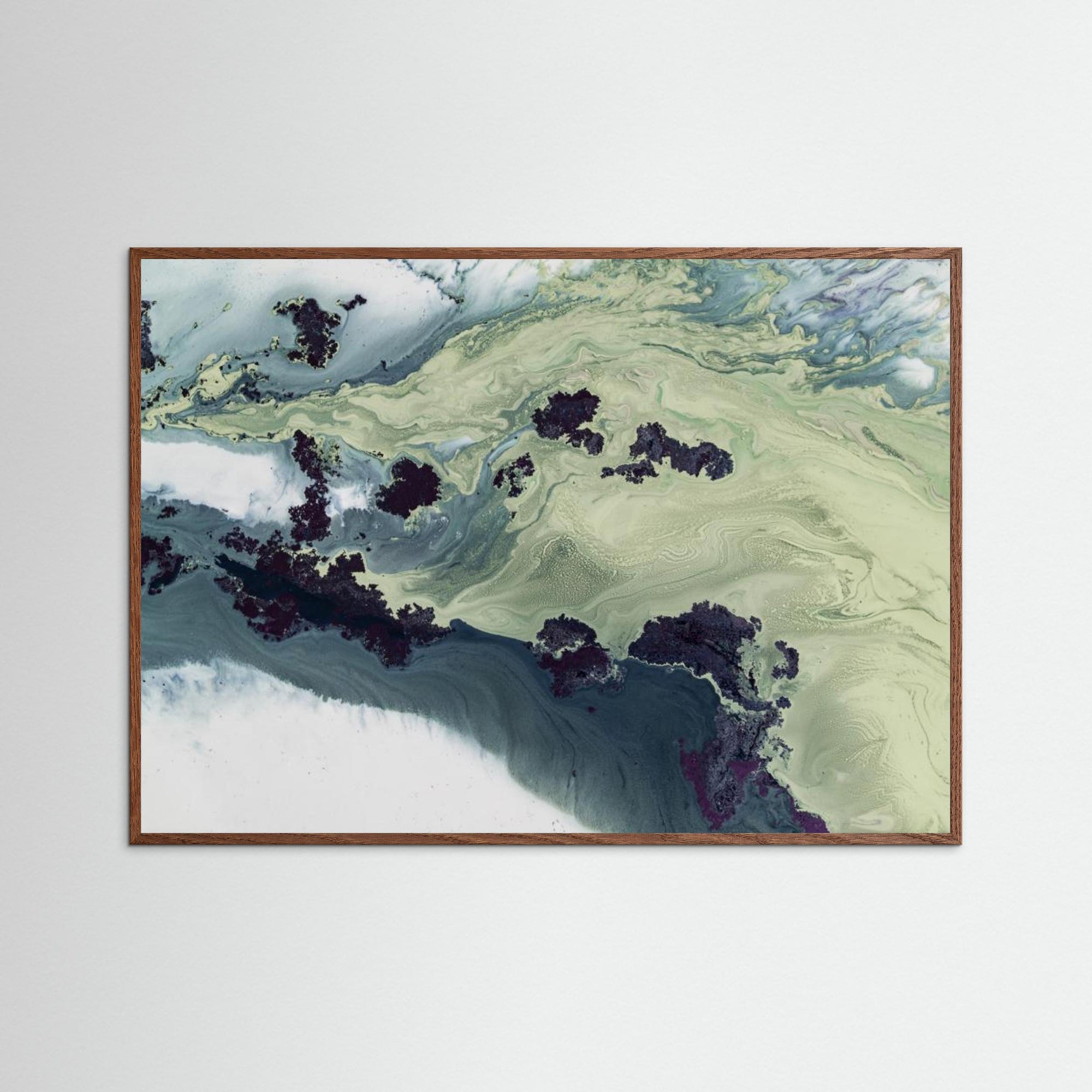 Untouched Estuaries by Petra Meikle De Vlas Oak Dark No border