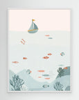 Under the Blue Sea by Menina Lisboa White