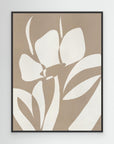 Muted Petals No 3 by Shatha Al Dafai Black