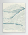 Ocean in lines 02 by Lucrecia Caporale White
