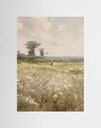 Countryside Field Landscape Art Print No Frame No border