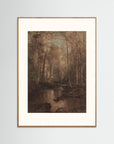 Woodland Creek Landscape Fine Art Print Oak Nature Freja