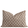 Liora Floral Block Printed Pillow Cover | Brown | Lumbar