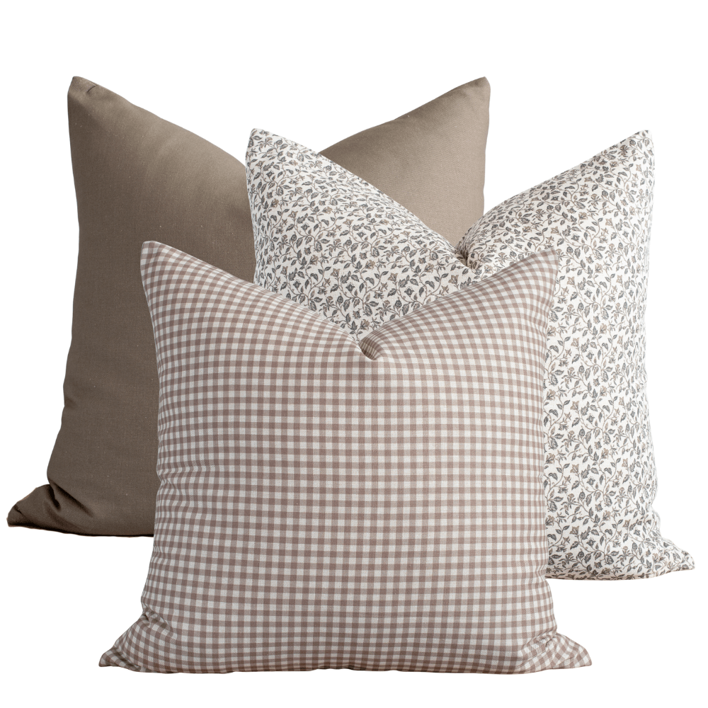 Sonoma Pillow Combination | Set of Three Pillow Covers
