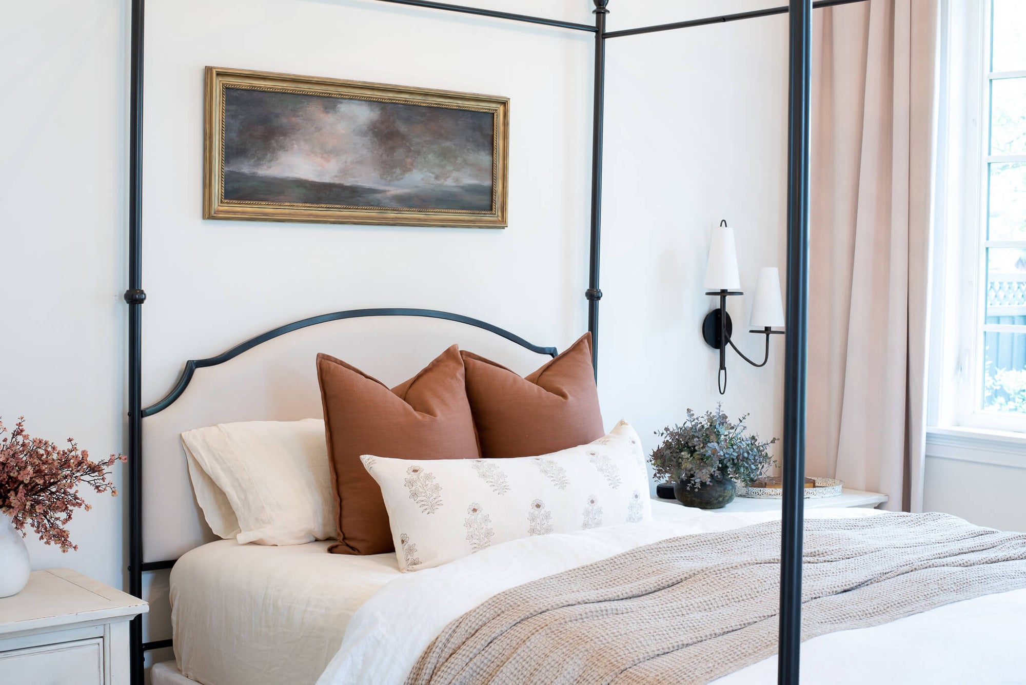 Millie Bed Pillow Combination | Set of Three Pillow Covers