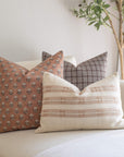 Paloma Handwoven Pillow Cover | Brown