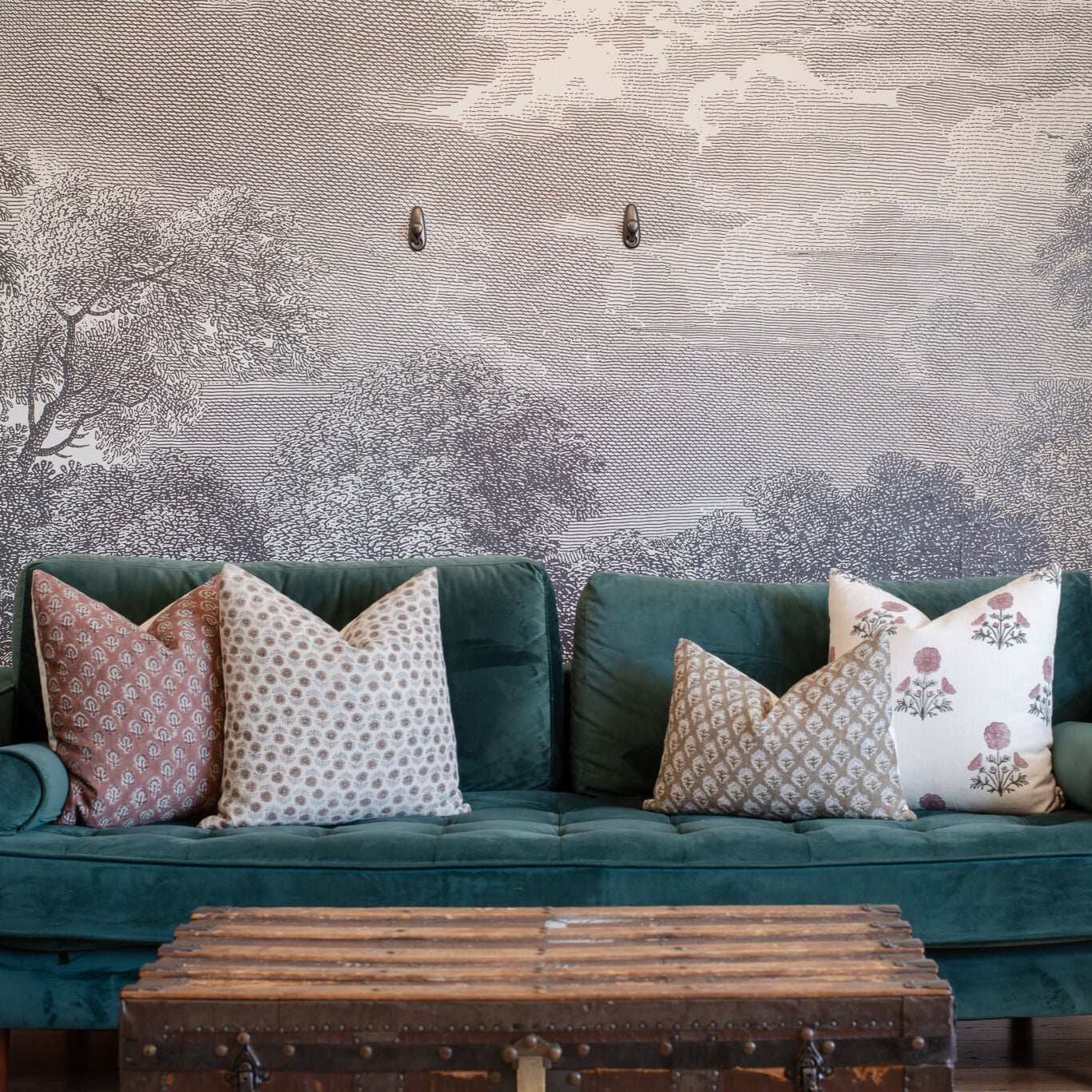 Arezzo Pillow Combination | Set of Four Pillow Covers