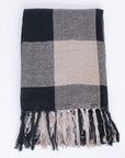 Opal Throw Blanket | Brown, Black