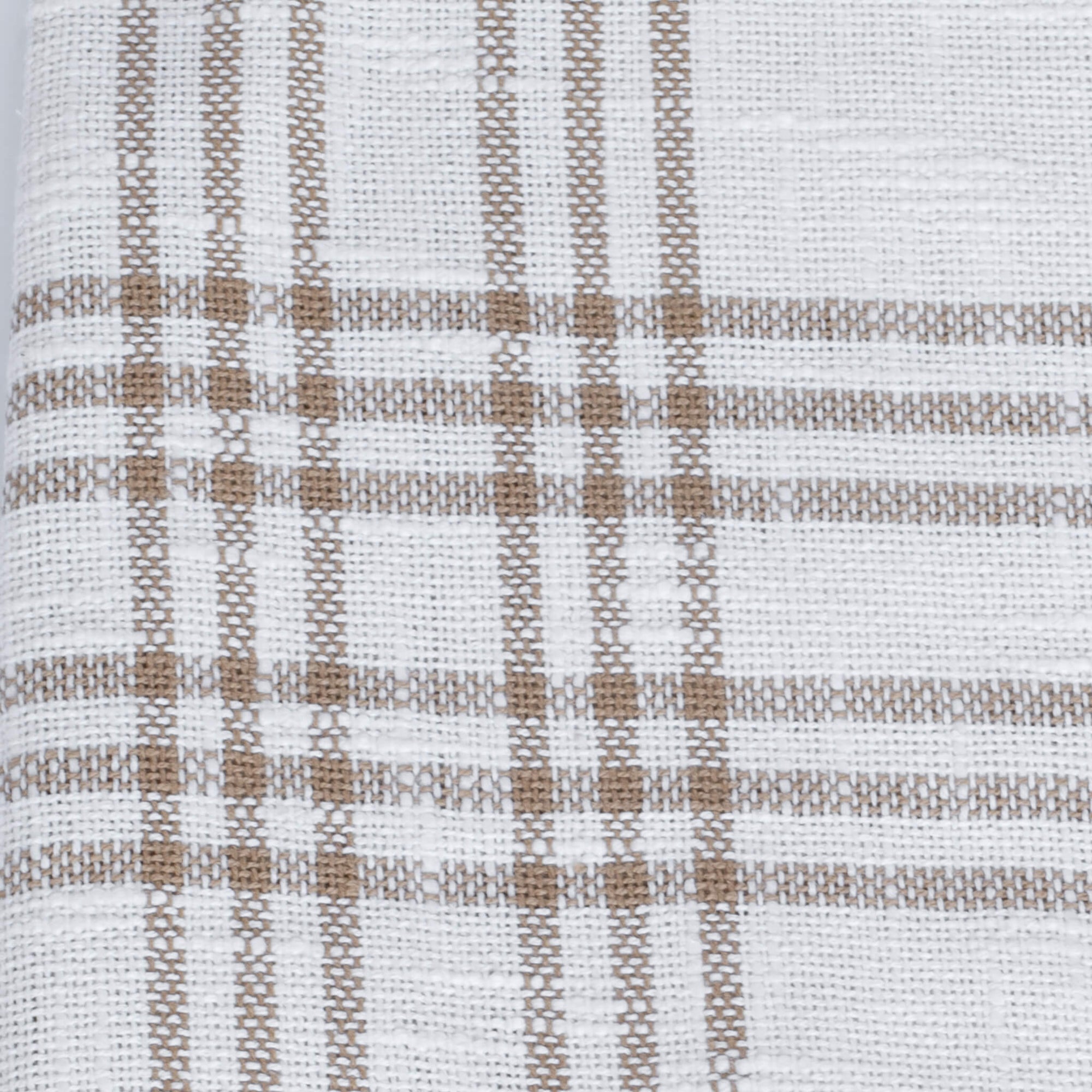Margot Throw Blanket | White, Mustard