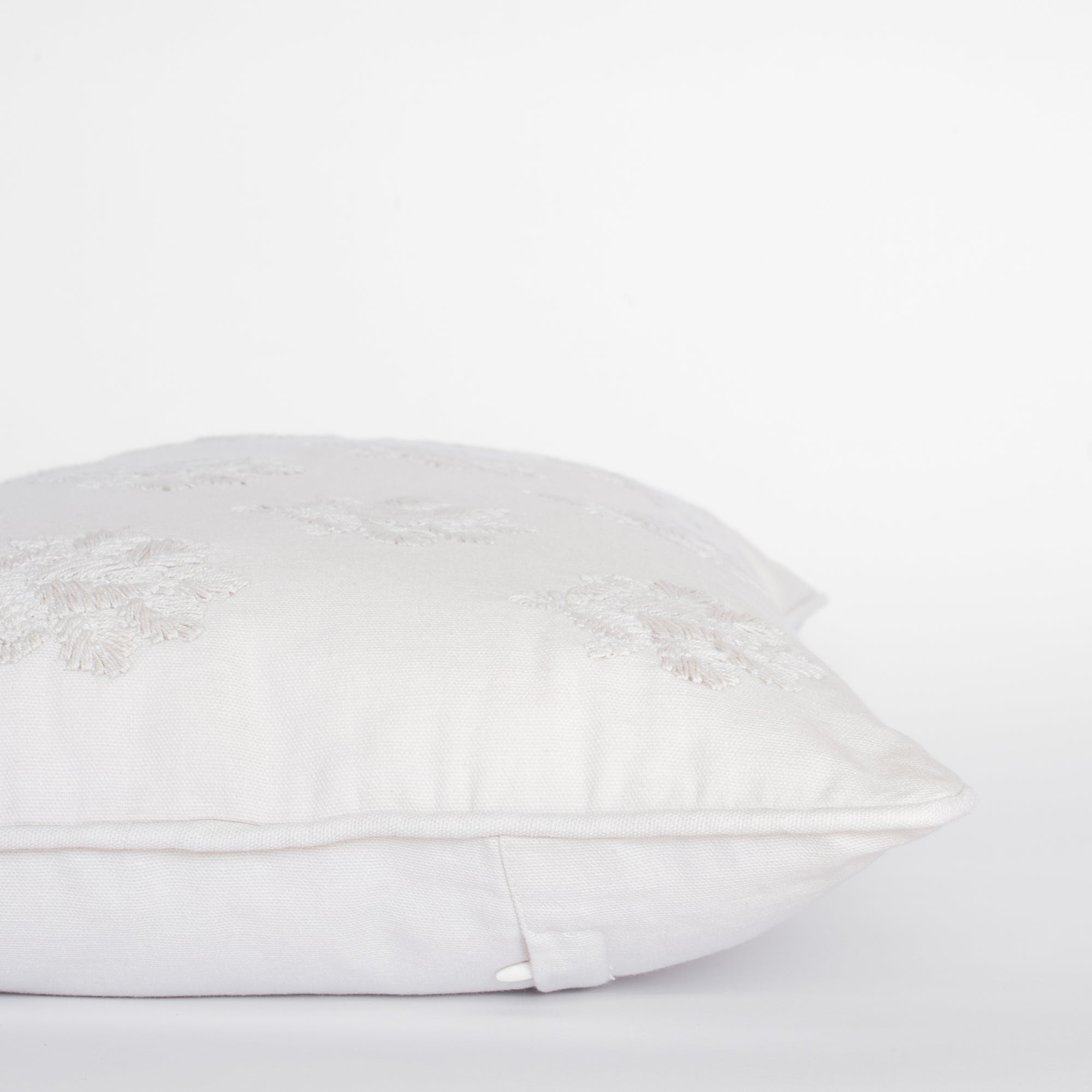 Arden Embroidered Pillow Cover | Natural | Lumbar