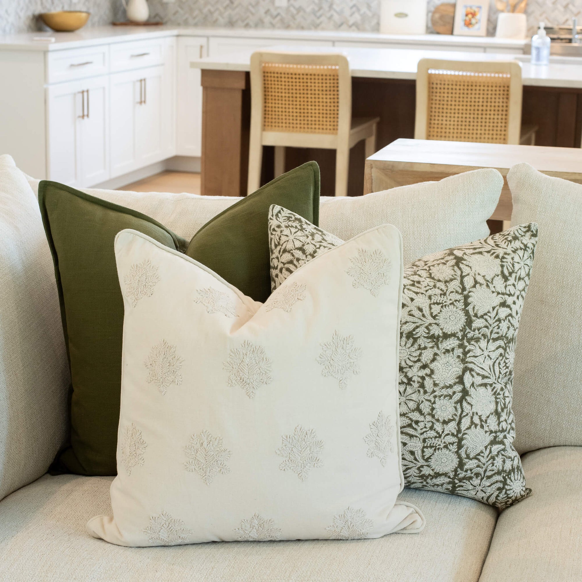 Cedar Pillow Combination | Set of Three Pillow Covers