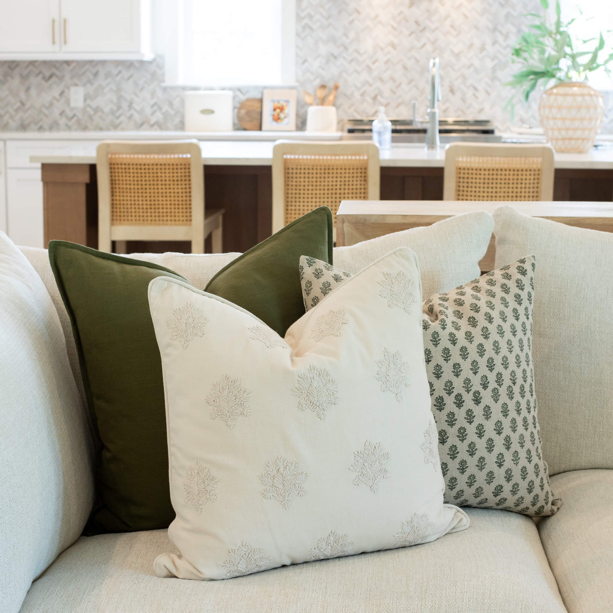 Vermont Pillow Combination | Set of Three Pillow Covers