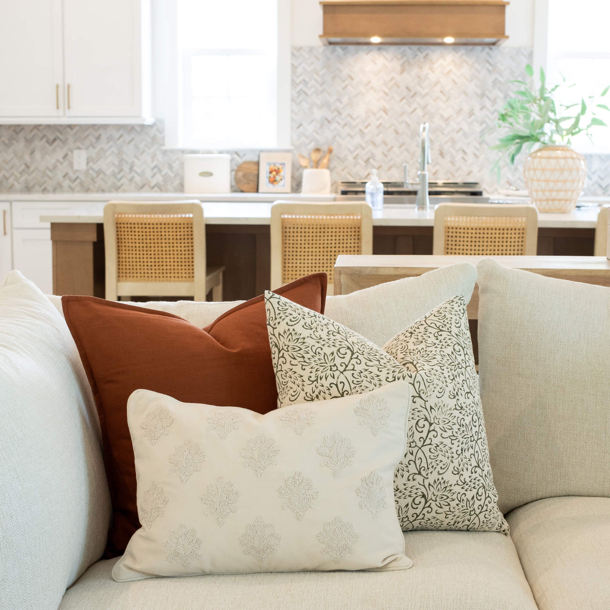 Galena Pillow Combination | Set of Three Pillow Covers