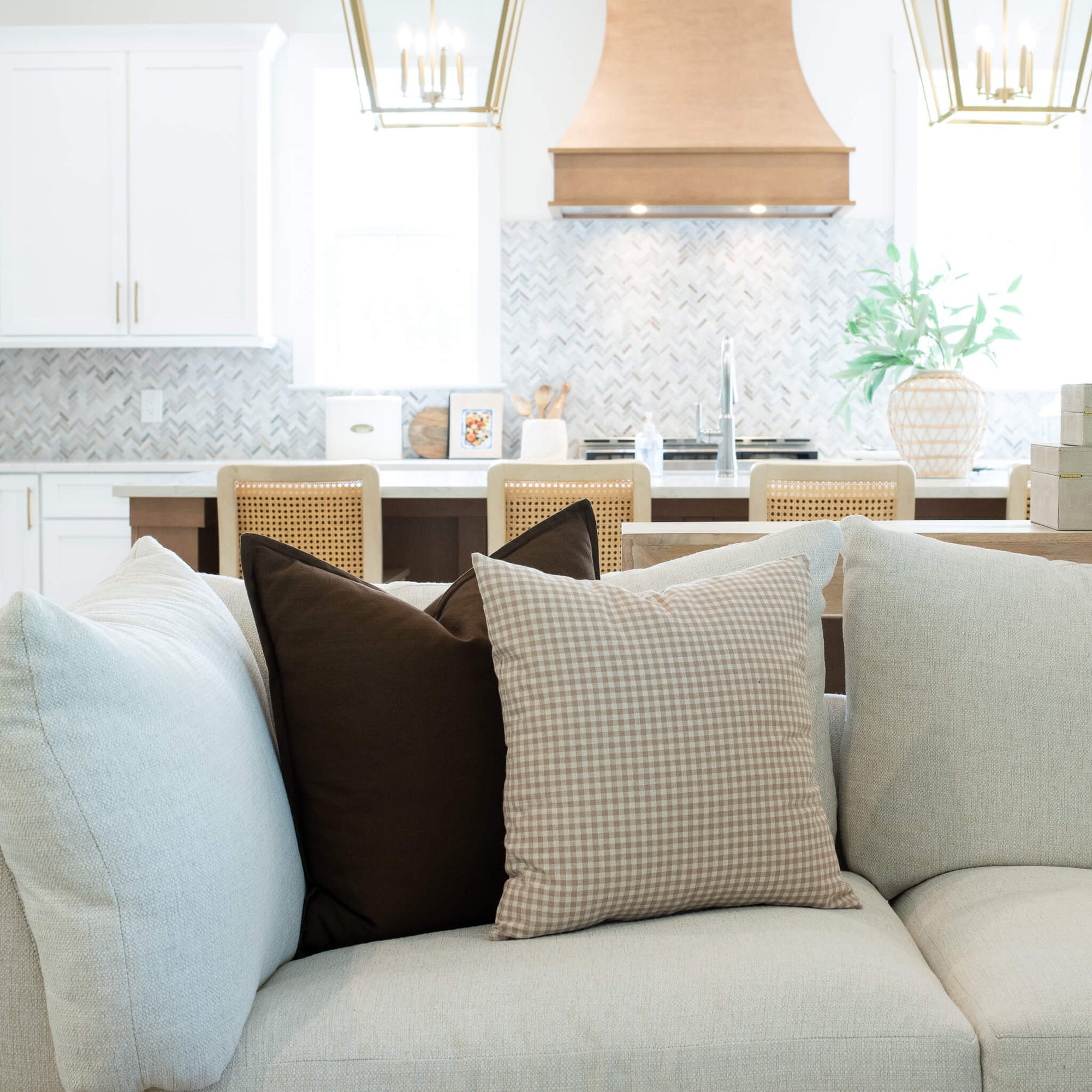 Catalina Pillow Cover | Beige